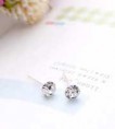 AD011  ♥放眼奢華♥璀璨閃閃♥矽膠防敏耳針[0.6cm]